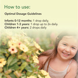 ChildLife Essentials Organic Vitamin D3 Drops 400 IU bottle with olive oil