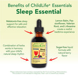 ChildLife Essentials Sleep Essential Liquid 150g ingredients list