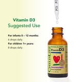 CHILDLIFE ESSENTIALS Vitamin D3 Drops 500 IU lifestyle scene