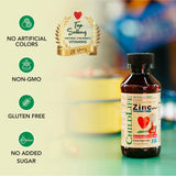 ChildLife Essentials Zinc Plus Liquid Supplement 481g with dosage spoon