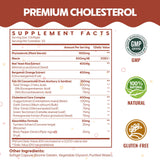 ChiQwench 14-in-1 Cholesterol Complex Softgels bottle side view
