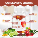 ChiQwench 14-in-1 Cholesterol Complex Softgels with ingredients list
