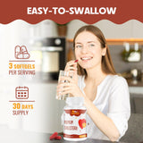 ChiQwench 14-in-1 Cholesterol Complex Supplements with a measuring spoon