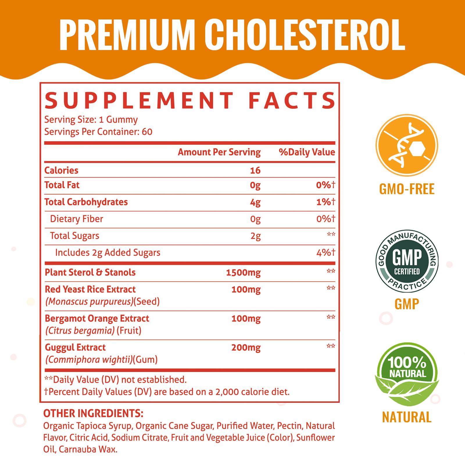 ChiQwench Cholesterol Support Gummies mixed berry flavour gummy close-up
