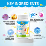 ChiQwench Kids Calcium Supplement chewable tablets with orange flavour