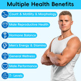 Chisytkiy Male Fertility Supplements back view with ingredient list