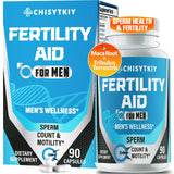 Chisytkiy Male Fertility Supplements front view with packaging