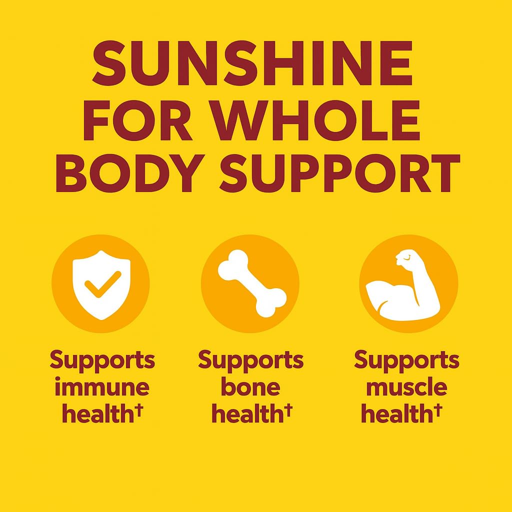 Chloe'C Vitamin D3 Softgels nutritional information