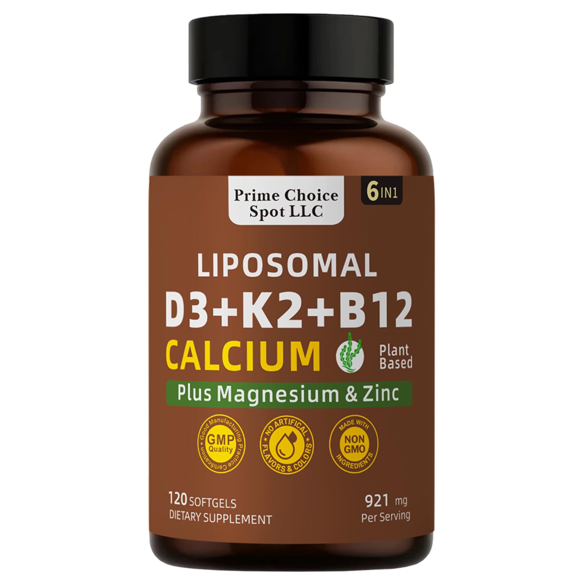 Choice Spot LLC Multivitamins 6-in-1 softgel front view