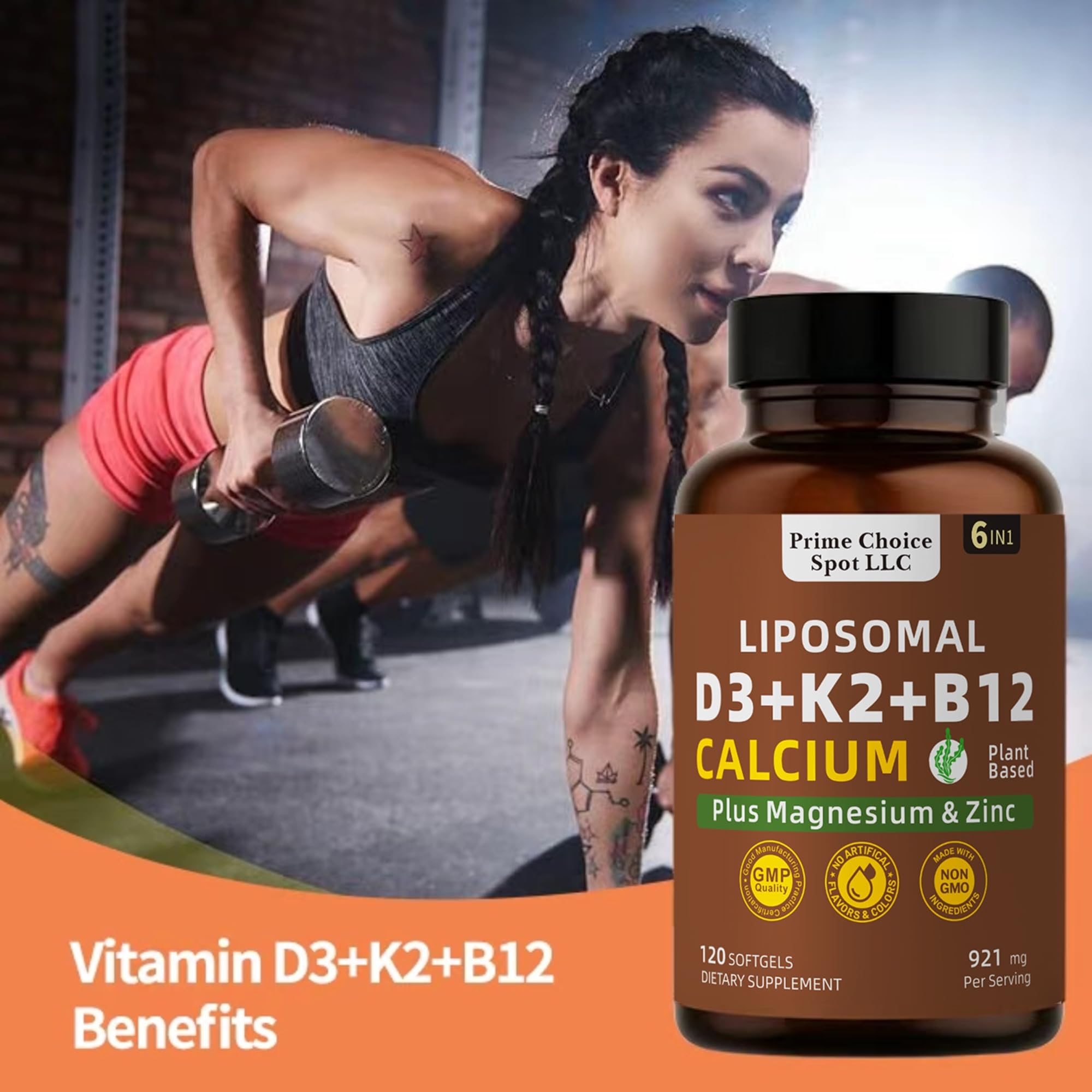 Choice Spot LLC Multivitamins 6-in-1 softgel ingredients list