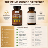 Choice Spot LLC Multivitamins 6-in-1 softgel with a measuring spoon