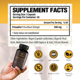 CHOQ Shilajit Supplement 50g opened packaging