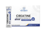 ChoZen Creatine Monohydrate Stick Packs front view with packaging