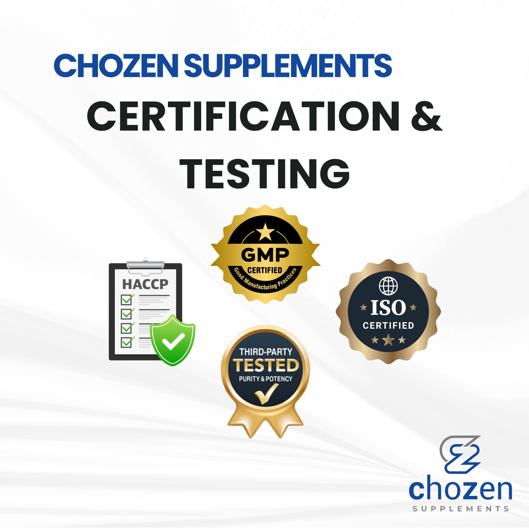 ChoZen Creatine Monohydrate Stick Packs with workout equipment