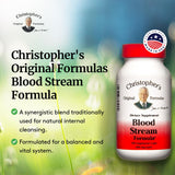 Christopher's Blood Stream Formula 900mg 100 Capsules packaging