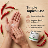 Christopher's Cayenne Ointment on a wooden table