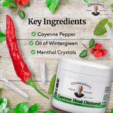 Christopher's Cayenne Ointment packaging side view