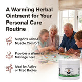 Christopher's Cayenne Ointment with a measuring spoon