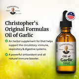 Christopher's Garlic Extract packaging side view