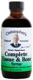 Christopher's Original Formulas Complete Tissue and Bone Syrup 4 oz front view
