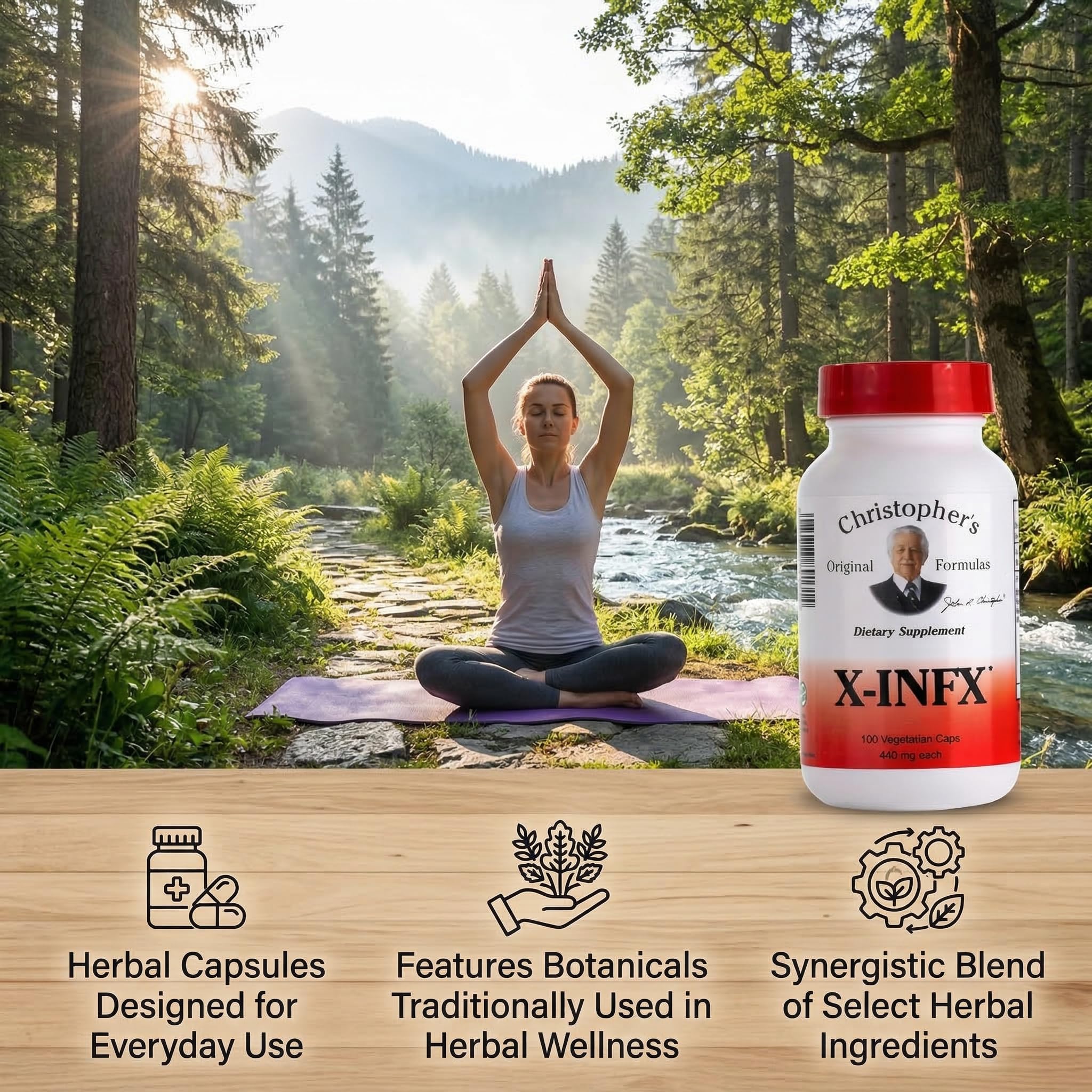 Christopher's Original Formulas Herbal Blend packaging details