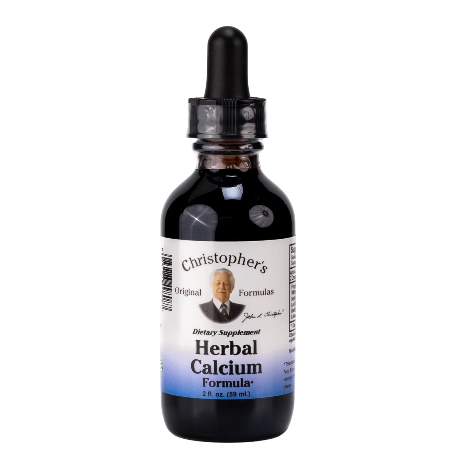 Christopher's Original Formulas Herbal Calcium Extract bottle front view