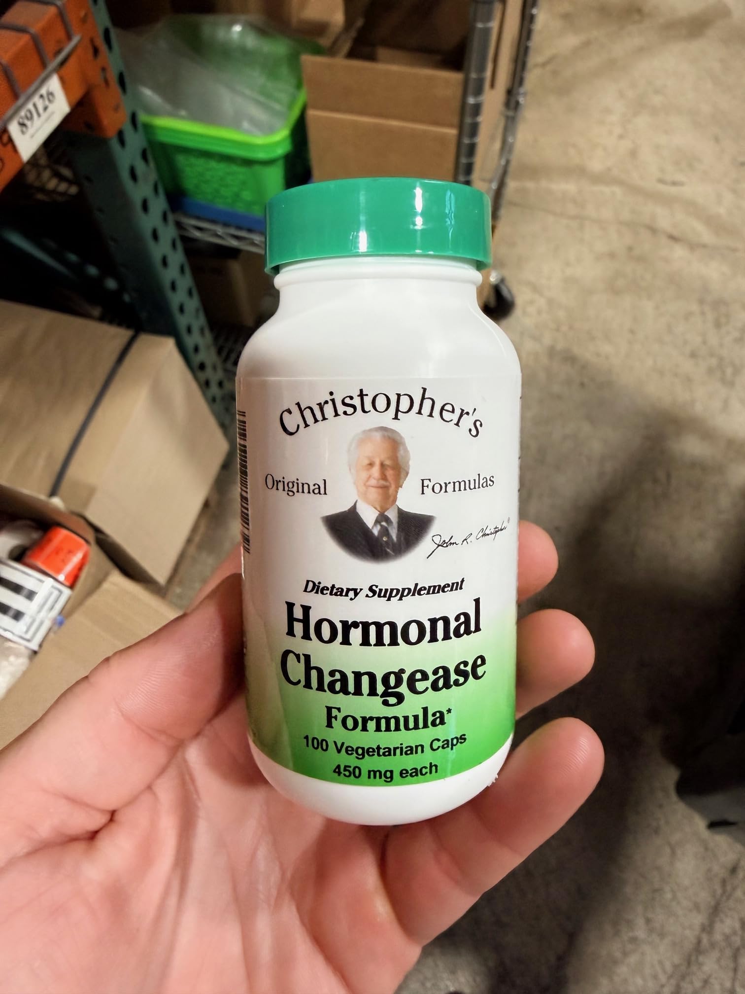 Christopher's Original Formulas Herbal Support Capsules packaging