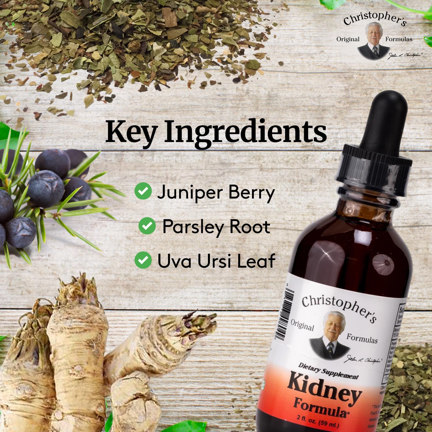 Christopher's Original Formulas Kidney Extract packaging