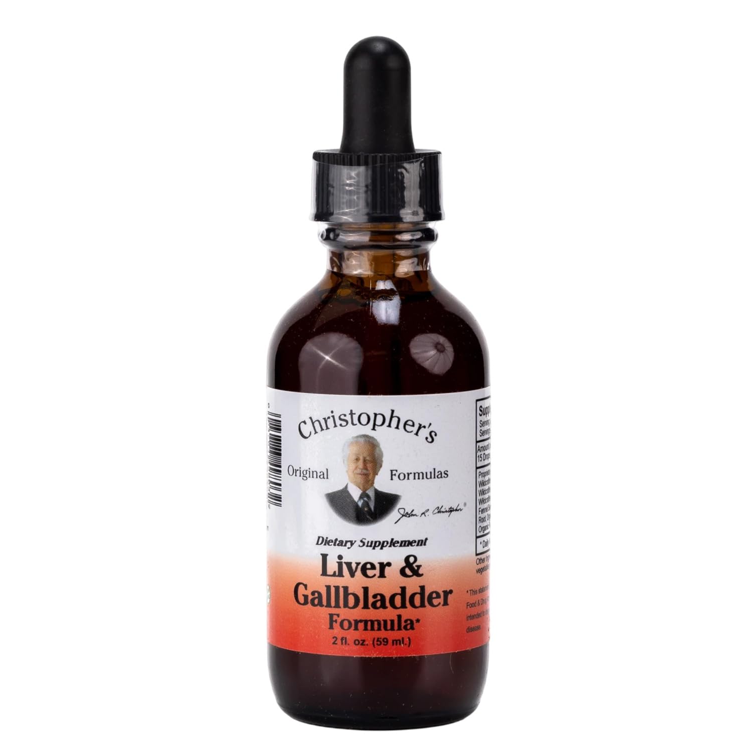 Christopher's Original Formulas Liver Extract front view 132g bottle