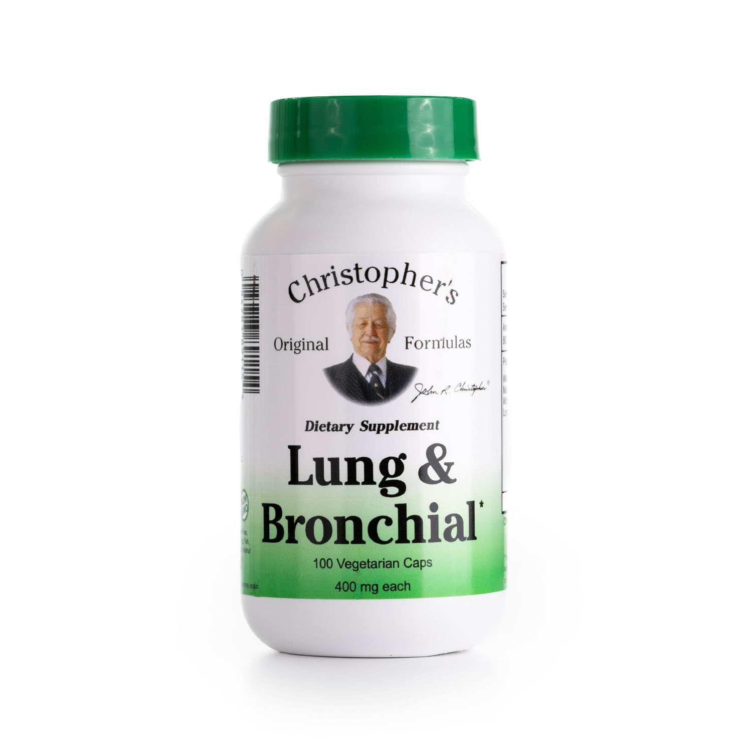 Christopher's Original Formulas Lung and Bronchial Formula front view
