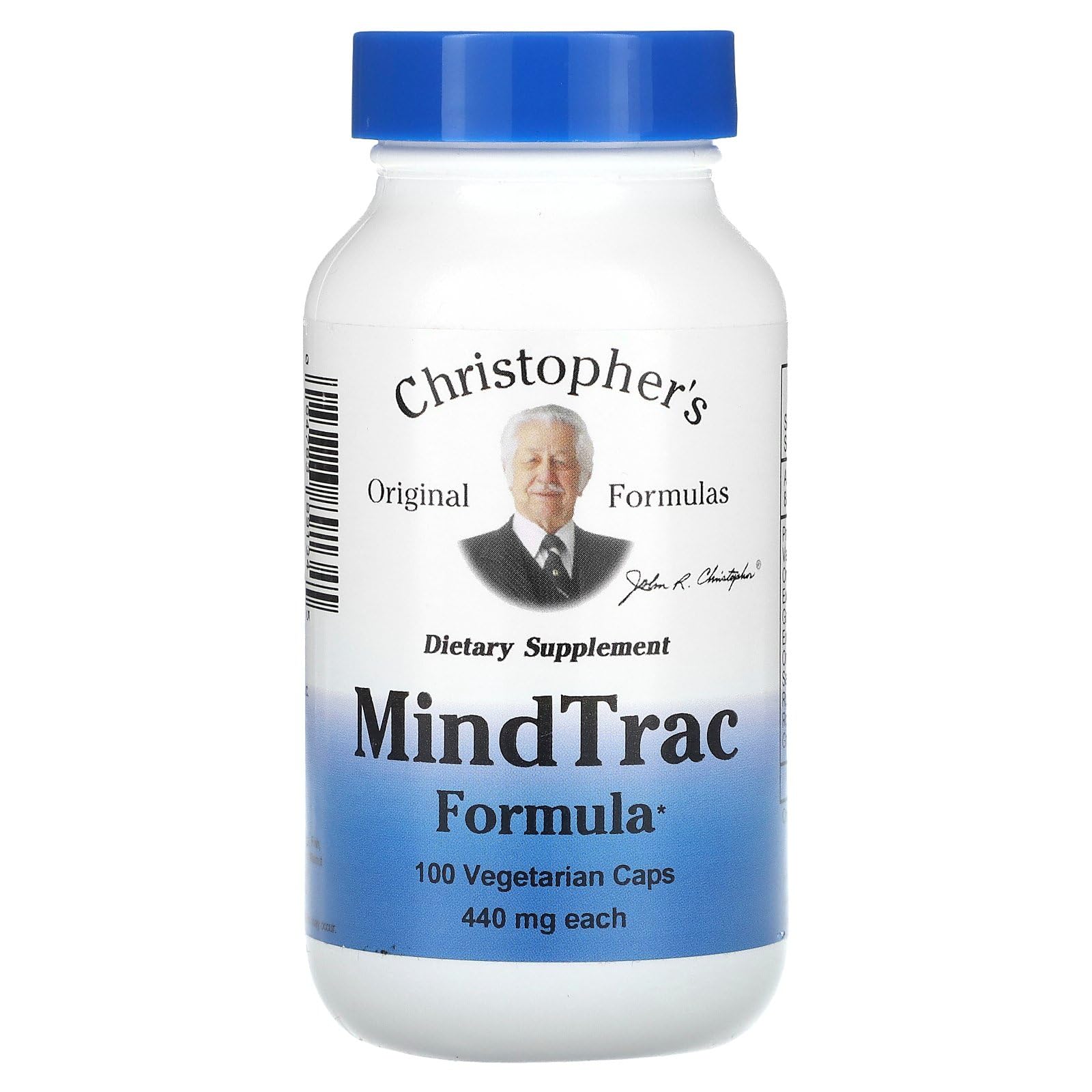 Christopher's Original Formulas MindTrac Formula 100 capsules front view