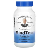 Christopher's Original Formulas MindTrac Formula 100 capsules front view