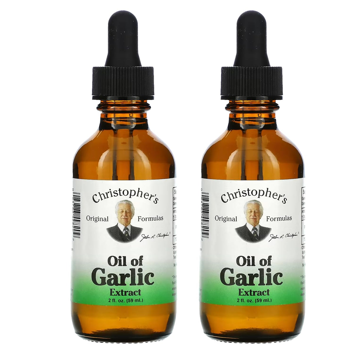 Christopher's Original Formulas Oil of Garlic Extract front view