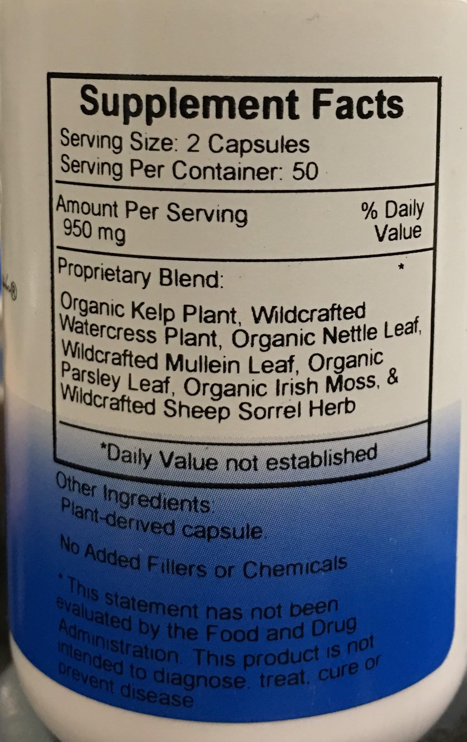 Christopher's Original Formulas Thyroid Maintenance capsules on a wooden table