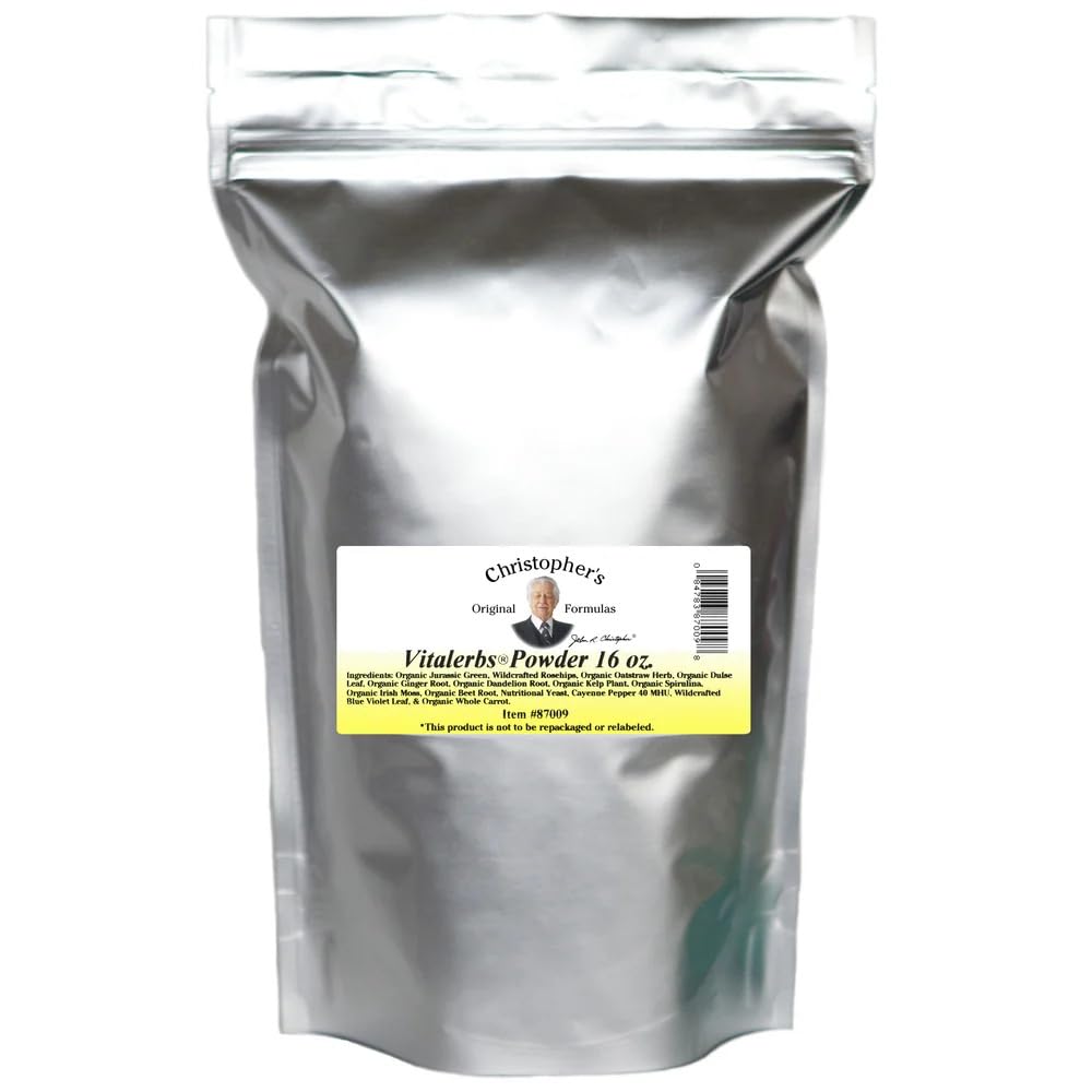 Christopher's Original Formulas Vitalerbs Powder 16 OZ container front view