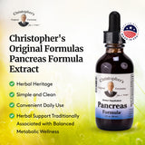 Christopher's Pancreas Formula ingredients list