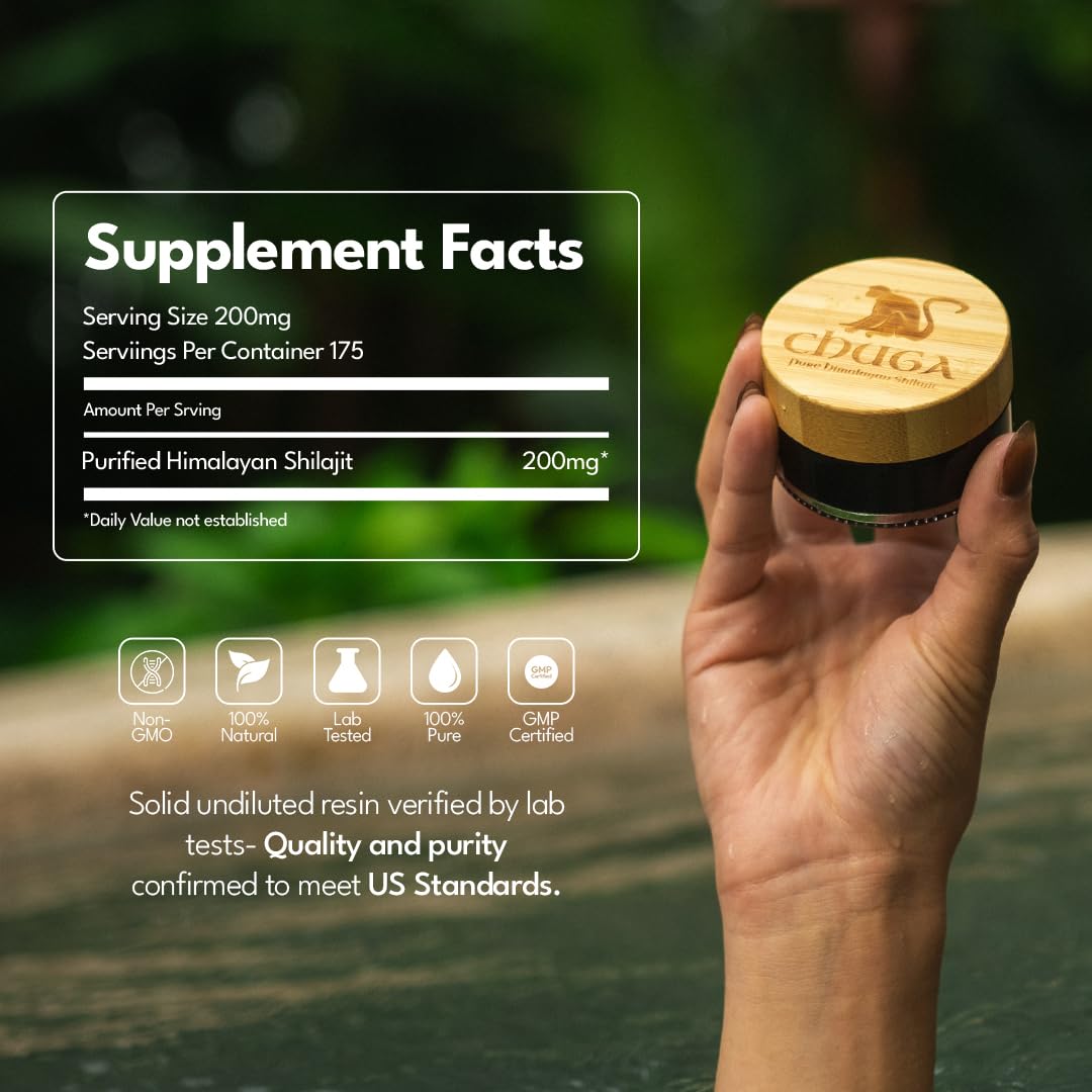 Chuga Shilajit in a natural setting