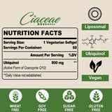 Ciaceae CoQ10 800 MG Softgels side view