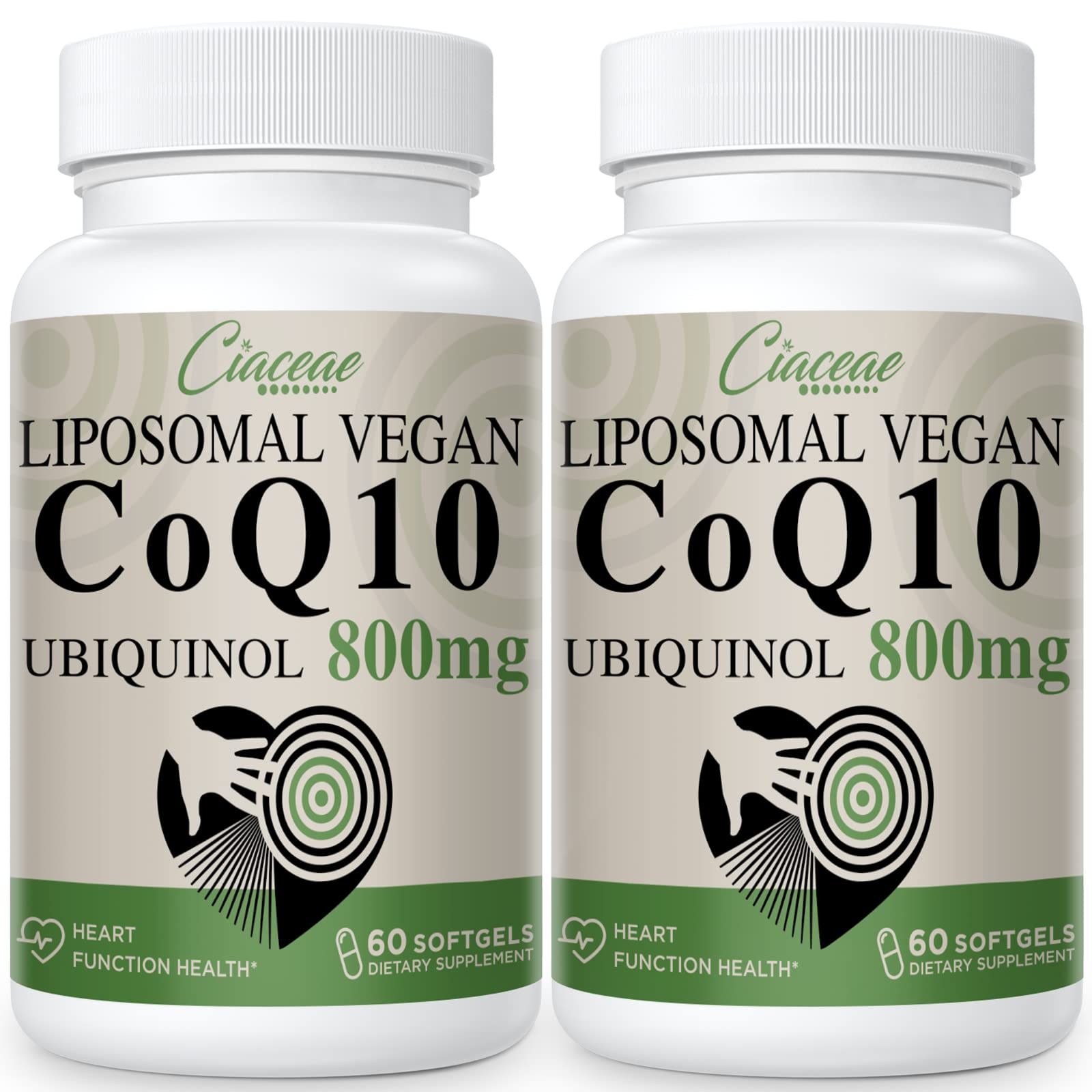 Ciaceae CoQ10 800mg Softgels front view