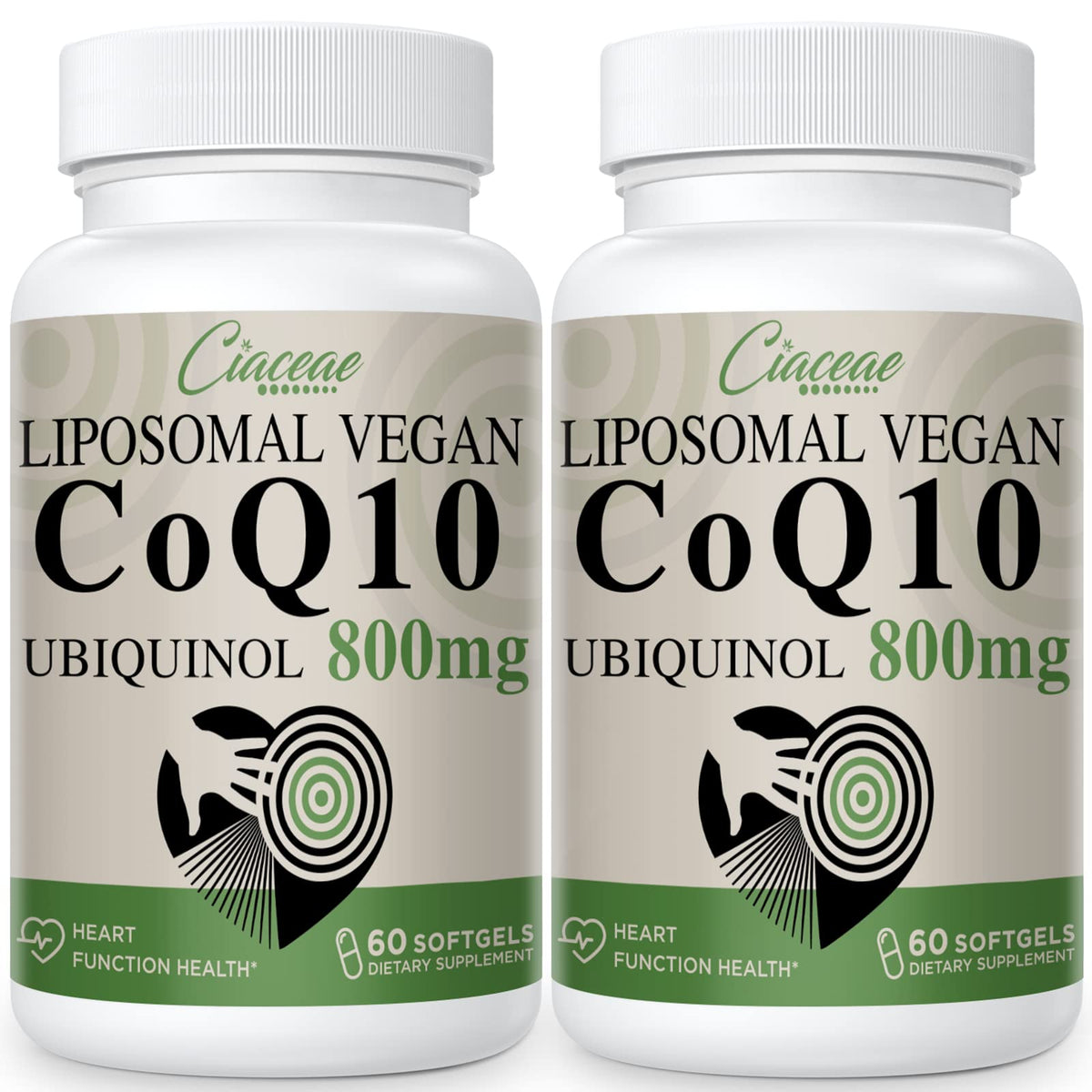 Ciaceae CoQ10 800mg Softgels front view