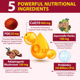 Ciaceae CoQ10 Gummies 400mg with cherry flavour description