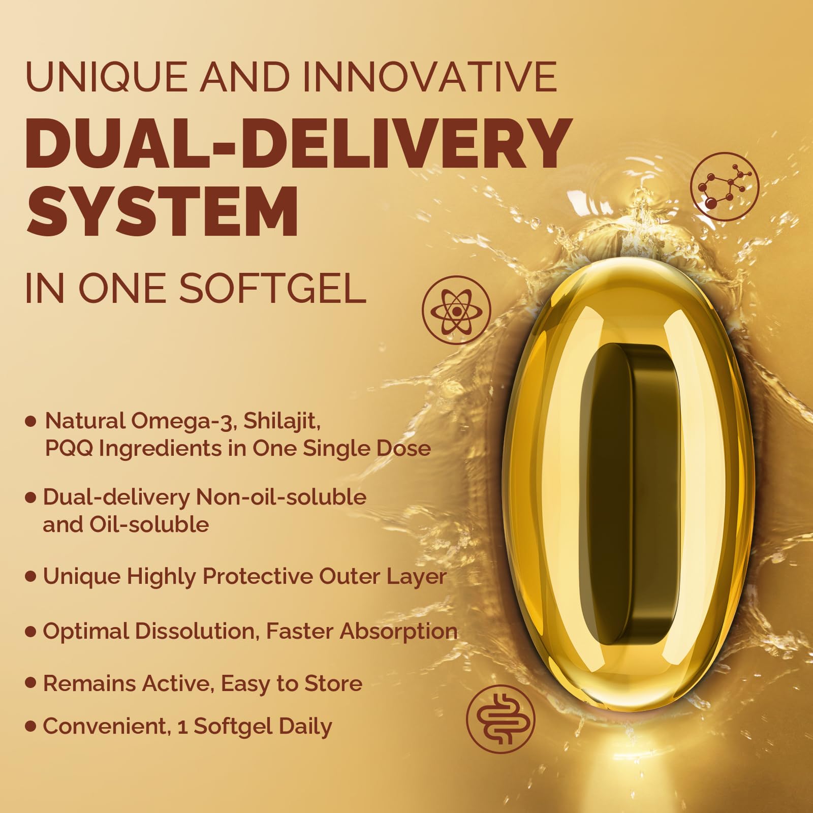 Ciaceae CoQ10 Softgel ingredients list on packaging
