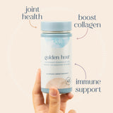 Cielo Golden Hour supplement capsules close-up