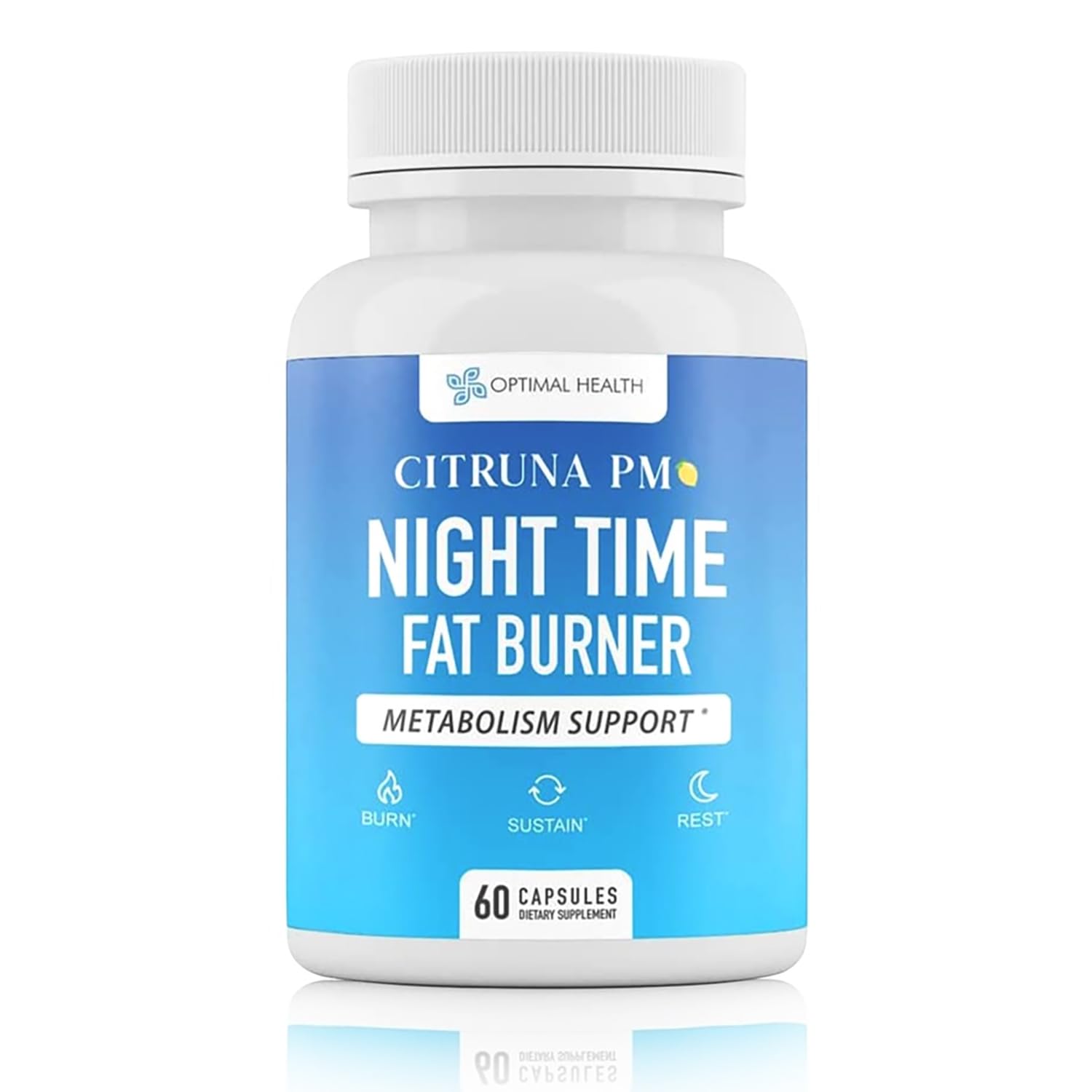Citruna PM Night Fat Burner Capsules front view with packaging