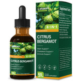 Citrus Bergamot Drops front view with dropper
