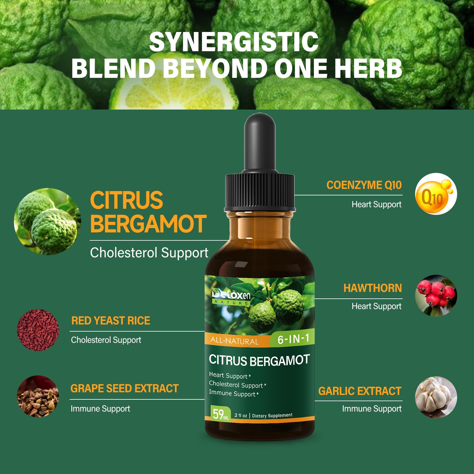 Citrus Bergamot Drops in lifestyle setting