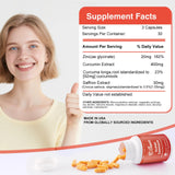 Civavo Saffron Supplements with curcumin and zinc close-up