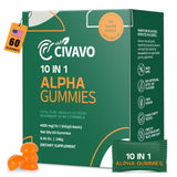 Civavo Shilajit Complex Gummies packaging front view