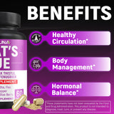 CIVIMUNA Goat’s Rue Supplement back view with dosage information