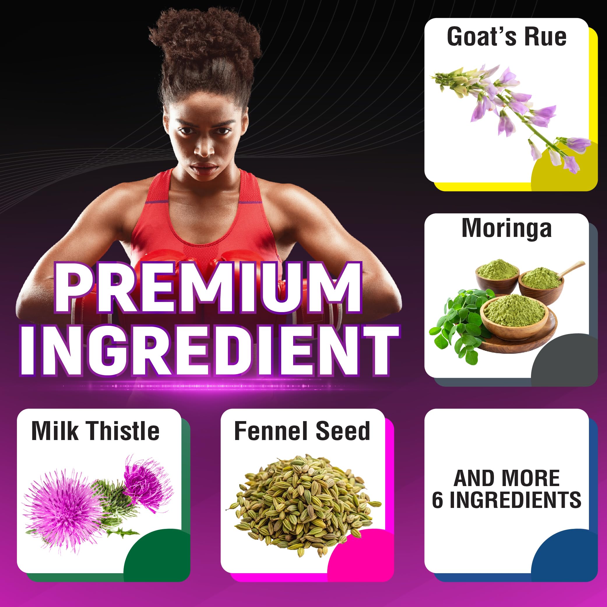 CIVIMUNA Goat’s Rue Supplement pack of 2 bottles displayed together